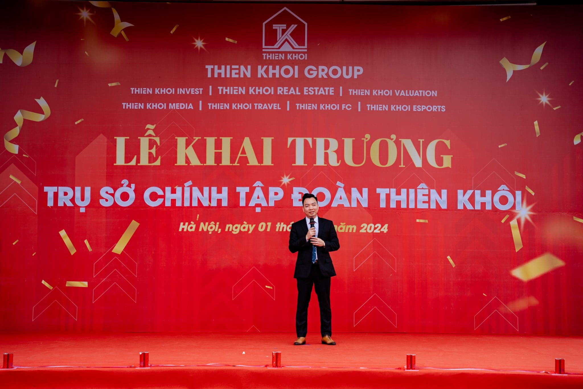 ông Nguyễn Thành Dũng chủ tịch HĐQT, Tổng Giám đốc Tập đoàn Thiên Khôi đã chia sẻ